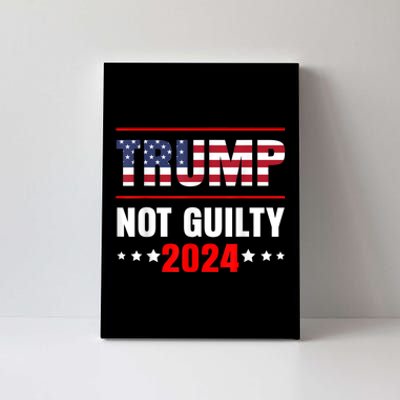 Trump Not Guilty Canvas