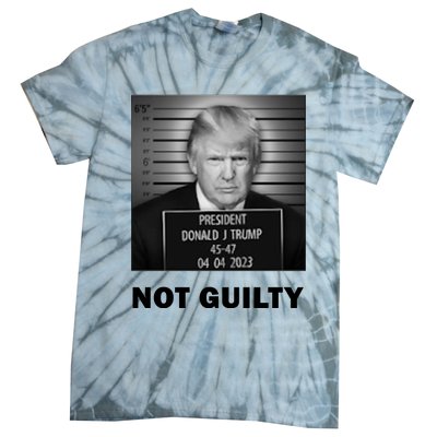 Trump Not Guilty Tie-Dye T-Shirt