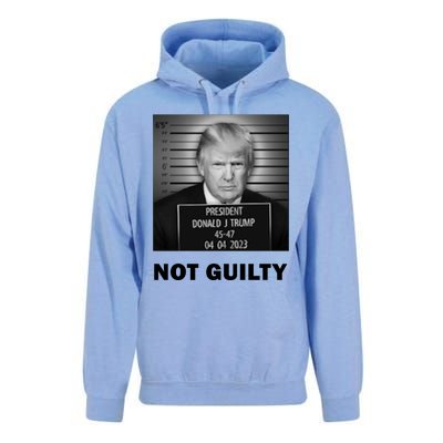 Trump Not Guilty Unisex Surf Hoodie