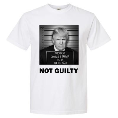 Trump Not Guilty Garment-Dyed Heavyweight T-Shirt