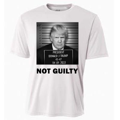 Trump Not Guilty Cooling Performance Crew T-Shirt