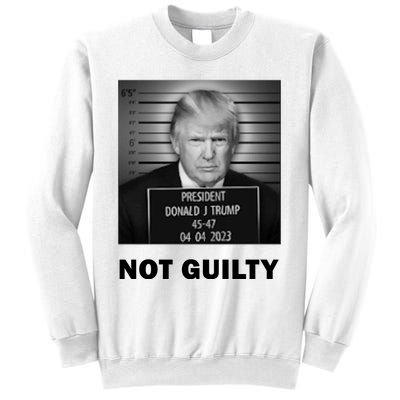 Trump Not Guilty Sweatshirt