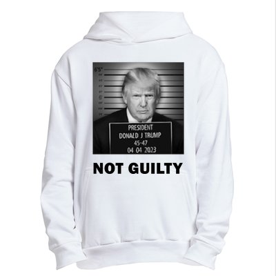 Trump Not Guilty Urban Pullover Hoodie