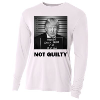 Trump Not Guilty Cooling Performance Long Sleeve Crew