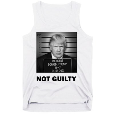 Trump Not Guilty Tank Top