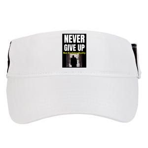 Trump Never Give Up Not Fucking Guilty Adult Drive Performance Visor