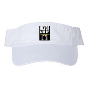 Trump Never Give Up Not Fucking Guilty Valucap Bio-Washed Visor