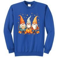 Thanksgiving Nurse Great Gift Cozy Holiday Medical Gnome Great Gift Tall Sweatshirt