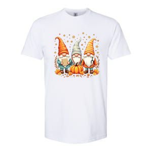 Thanksgiving Nurse Great Gift Cozy Holiday Medical Gnome Great Gift Softstyle CVC T-Shirt