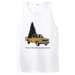 Thats Not Going Anywhere Funny Truck Christmas Tree PosiCharge Competitor Tank