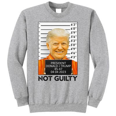 Trump Not Guilty Sweatshirt