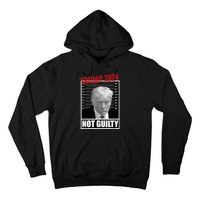 Trump Not Guilty Tee Support Donald Trump 2024 Mug Shot Hoodie