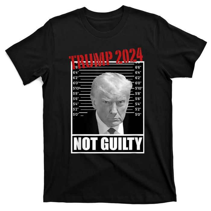 Trump Not Guilty Tee Support Donald Trump 2024 Mug Shot T-Shirt