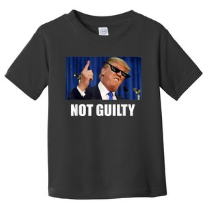 Trump Not Guilty Toddler T-Shirt