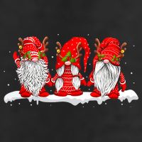 Three Nordic Gnomes Winter Christmas Swedish Elves TShirt Cool Comfort Performance Bucket Hat