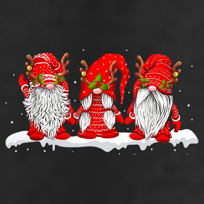 Three Nordic Gnomes Winter Christmas Swedish Elves TShirt Cool Comfort Performance Bucket Hat