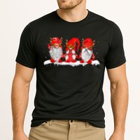 Three Nordic Gnomes Winter Christmas Swedish Elves TShirt Cooling Performance Crew T-Shirt