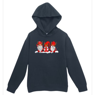 Three Nordic Gnomes Winter Christmas Swedish Elves TShirt Urban Pullover Hoodie