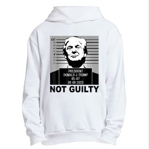 Trump Not Guilty Campaign Mughot White Tee Urban Pullover Hoodie