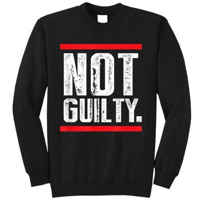 Trump Not Guilty Sweatshirt