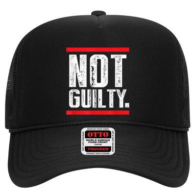 Trump Not Guilty Trucker Hat