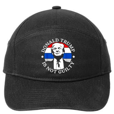 Trump Not Guilty 7-Panel Snapback Hat