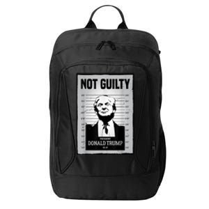 Trump Not Guilty City Backpack