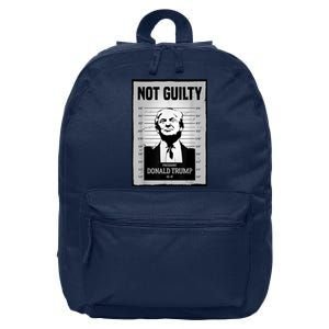 Trump Not Guilty 16 in Basic Backpack