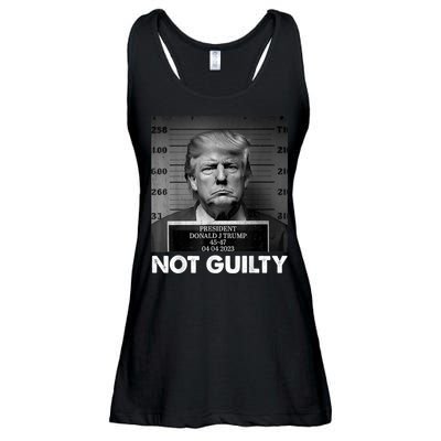Trump Not Guilty 2024 Free Trump Ladies Essential Flowy Tank
