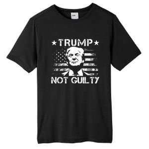 Trump Not Guilty Pro Trump Tall Fusion ChromaSoft Performance T-Shirt