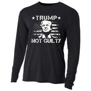 Trump Not Guilty Pro Trump Cooling Performance Long Sleeve Crew