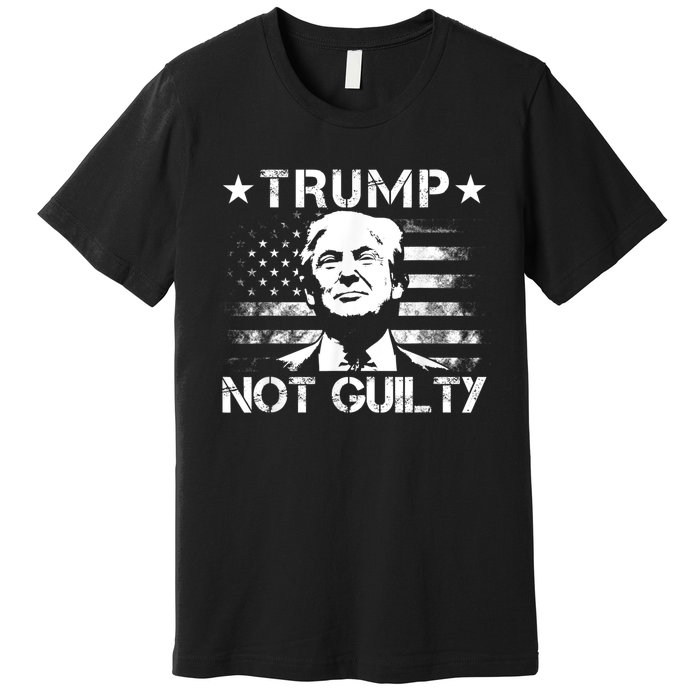 Trump Not Guilty Pro Trump Premium T-Shirt