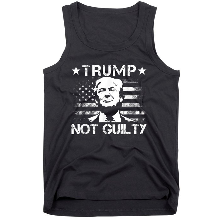 Trump Not Guilty Pro Trump Tank Top