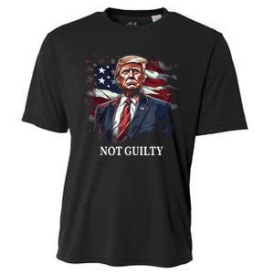 Trump Not Guilty Cooling Performance Crew T-Shirt