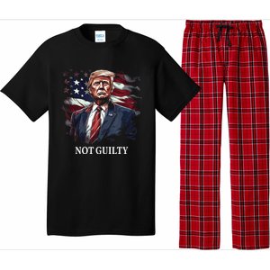 Trump Not Guilty Pajama Set