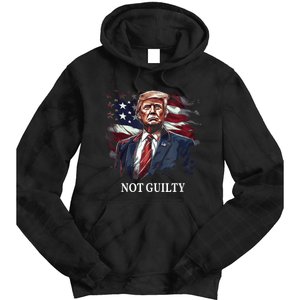 Trump Not Guilty Tie Dye Hoodie