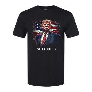 Trump Not Guilty Softstyle CVC T-Shirt