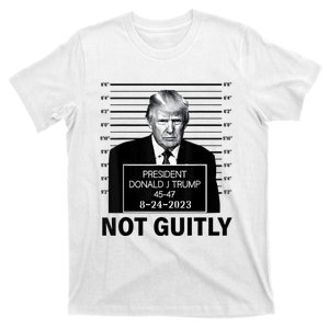 Trump not guilty Trump 2024 Mugshot T-Shirt