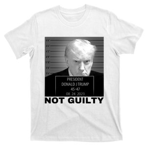 Trump not guilty Trump 2024 Mugshot T-Shirt