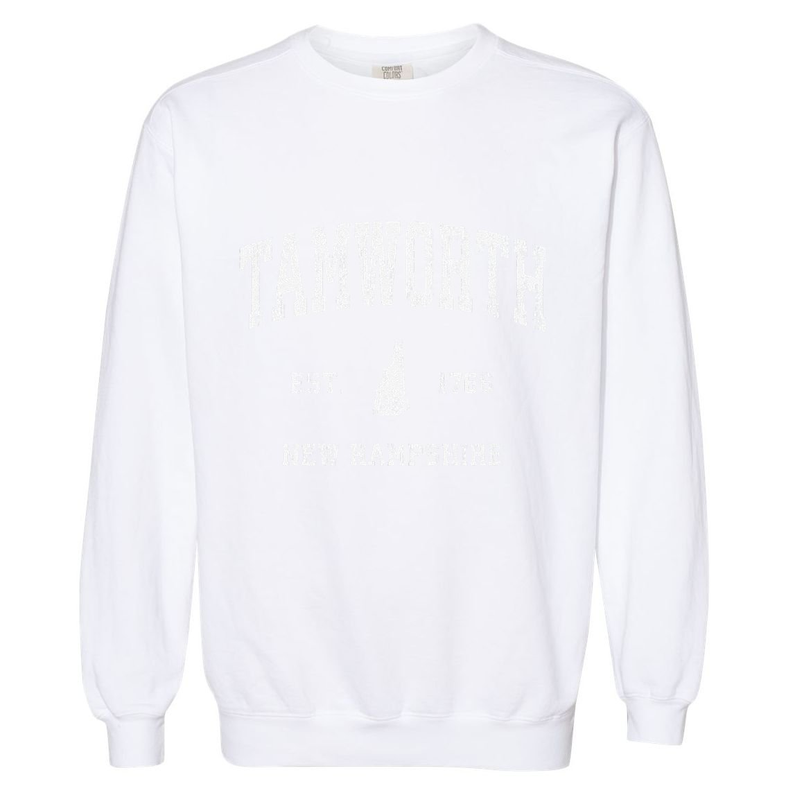 Tamworth New Hampshire Nh Vintage Athletic Sports Garment-Dyed Sweatshirt