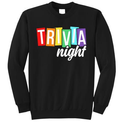 Trivia Night Host Game Night Squad Trivia Team Sweatshirt