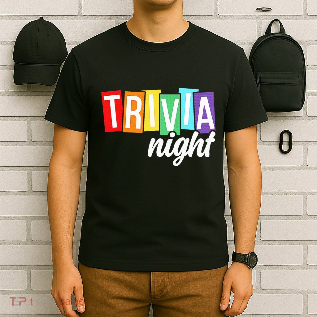 Trivia Night Host Game Night Squad Trivia Team T-Shirt