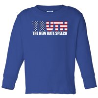 Truth New Hate Speech Pc Political Correctness Free Speech Cool Gift Toddler Long Sleeve Shirt