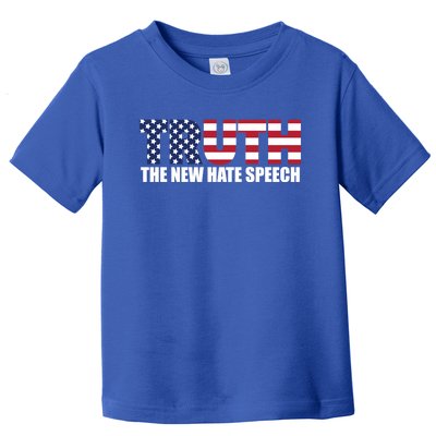 Truth New Hate Speech Pc Political Correctness Free Speech Cool Gift Toddler T-Shirt