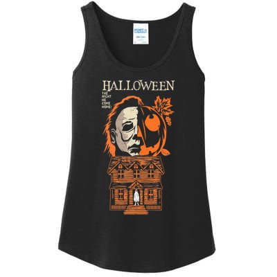 The Night He Came Home Lazy Halloween Costume Horror Movie Ladies Essential Tank