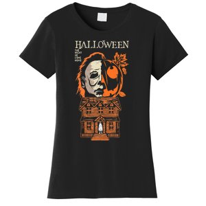 The Night He Came Home Lazy Halloween Costume Horror Movie Women's T-Shirt