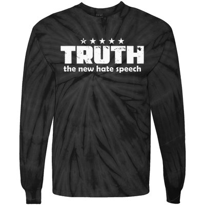 Truth New Hate Speech PC Political Correctness Tie-Dye Long Sleeve Shirt