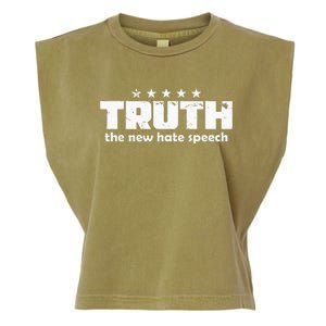 Truth New Hate Speech PC Political Correctness Garment-Dyed Women's Muscle Tee