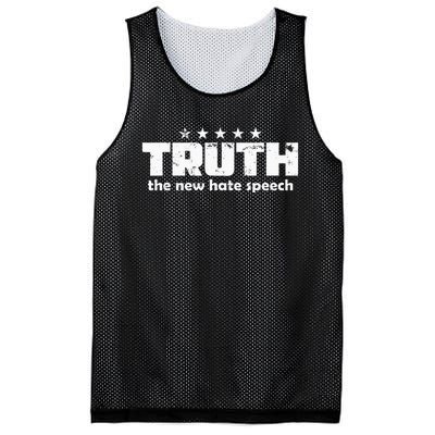 Truth New Hate Speech Pc Political Correctness Mesh Reversible Basketball Jersey Tank