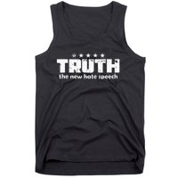 Truth New Hate Speech Pc Political Correctness Tank Top